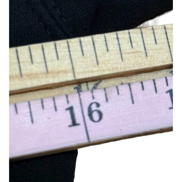 Ardene Hoodie Womens XS Black Cropped Zip Up Sweatshirt Hooded Full Zip Fleece - Picture 4 of 7